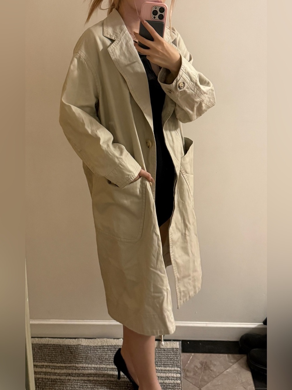 Isabel Marant Étoile Freanne Trench Coat Women's Cream